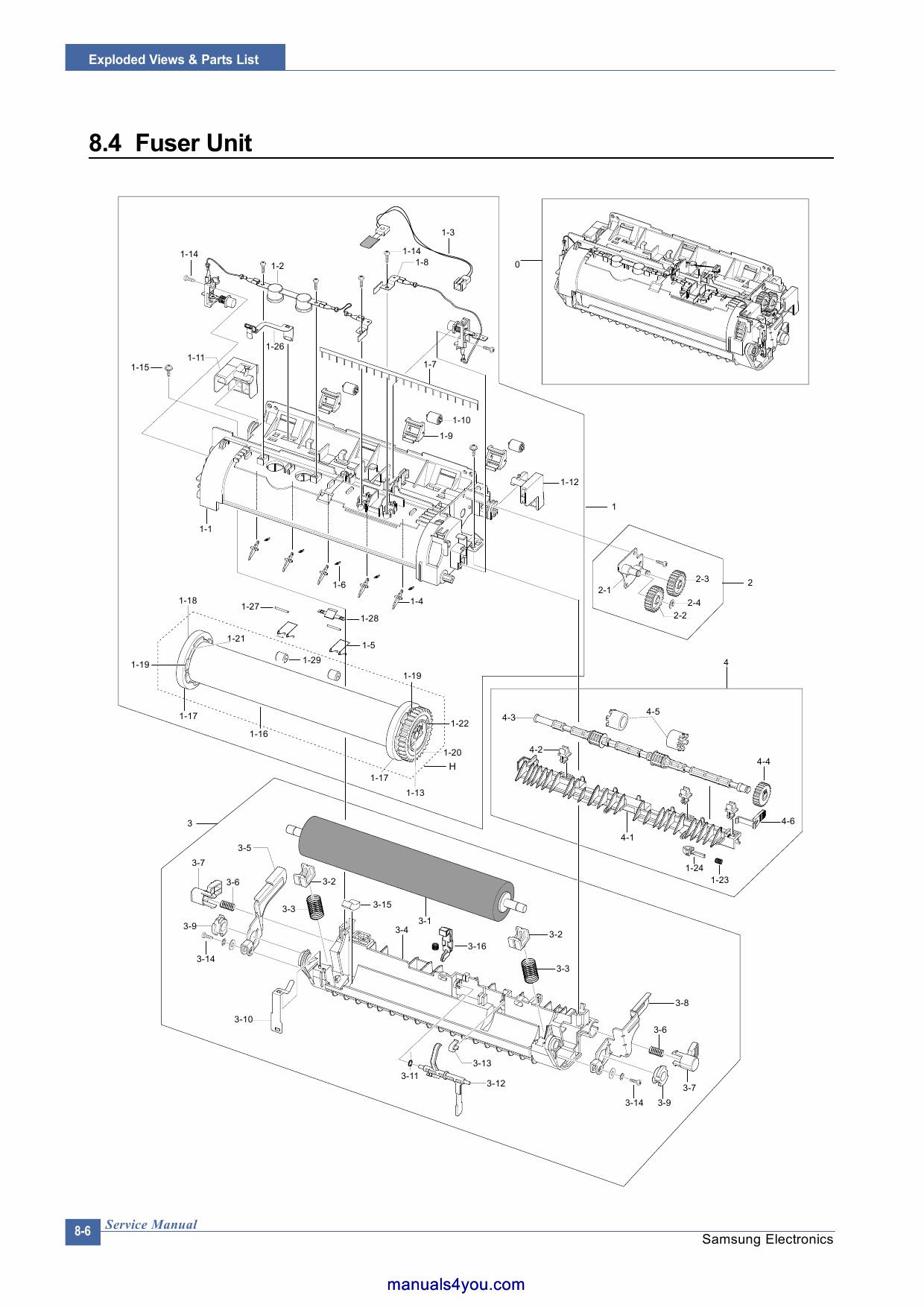 Samsung Digital-Laser-Printer ML-3560 Parts and Service Manual-5